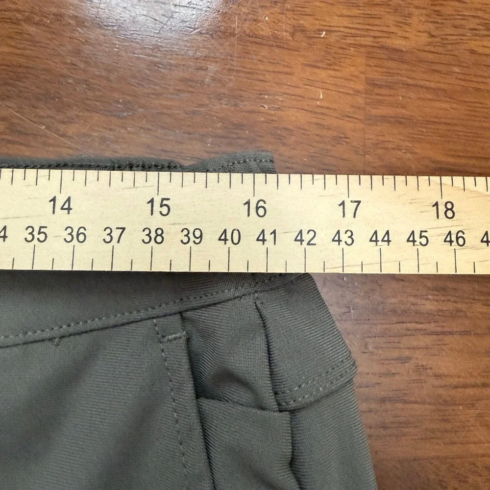 Cuts AO Jogger Pants Mens‎ XL Sage Green Grey Tapered Performance Chino Trousers